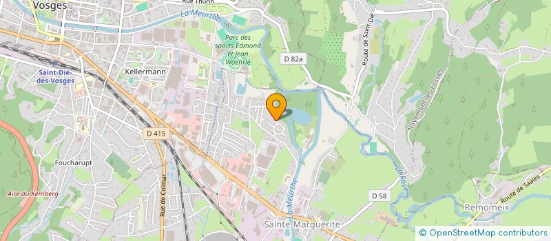 localisation de l'entreprise MONSIEUR GASTON BILLOIR  SAINTE-MARGUERITE