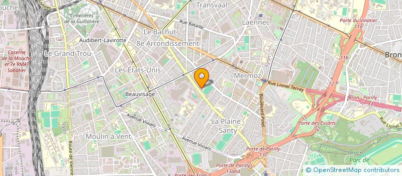 localisation de l'entreprise MONSIEUR GASTON BONNEL à LYON