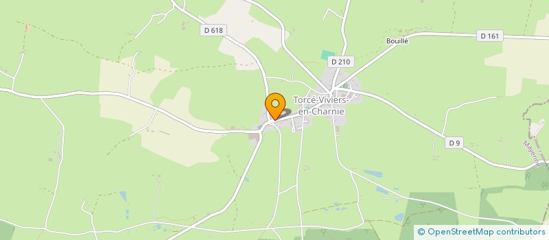 localisation de l'entreprise MONSIEUR GASTON BOUGEANT à TORCE-VIVIERS-EN-CHARNIE