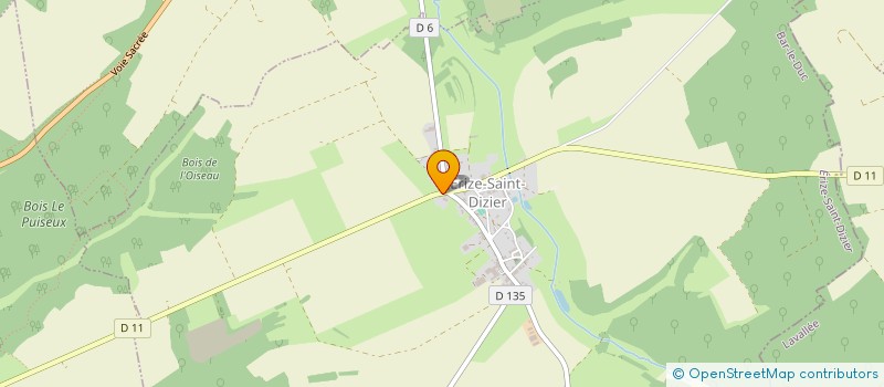 localisation de l'entreprise MONSIEUR GASTON BRAYE à ERIZE-SAINT-DIZIER