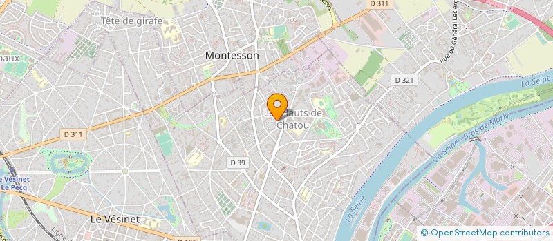 localisation de l'entreprise MONSIEUR GASTON CALLEWAERT à CHATOU