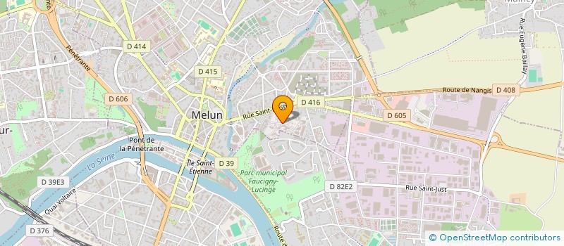 localisation de l'entreprise MONSIEUR GASTON CHAPOT à MELUN