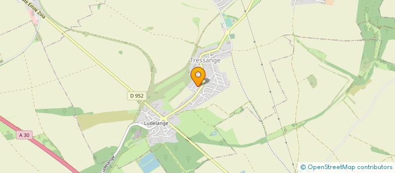 localisation de l'entreprise MONSIEUR GASTON CROVISIER  TRESSANGE