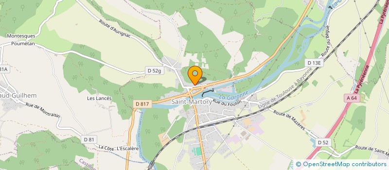 localisation de l'entreprise MONSIEUR GASTON DASTE  CASTILLON-DE-SAINT-MARTORY