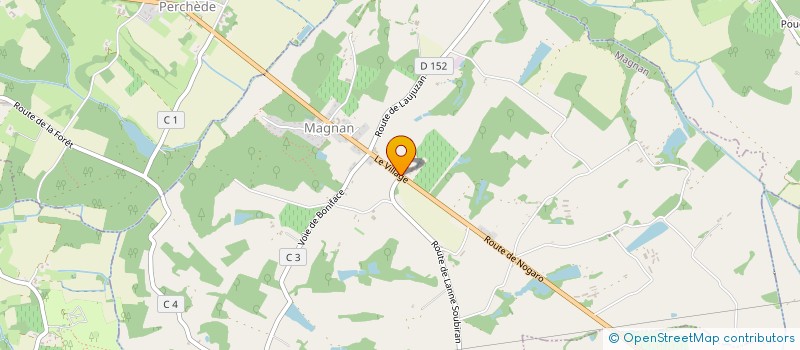 localisation de l'entreprise MONSIEUR GASTON DAULIEU  CAUPENNE-D ARMAGNAC