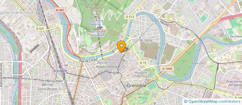 localisation de l'entreprise MONSIEUR GASTON DELMAS à GRENOBLE