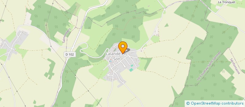 localisation de l'entreprise MONSIEUR GASTON DEZUTTER  BOUTENCOURT