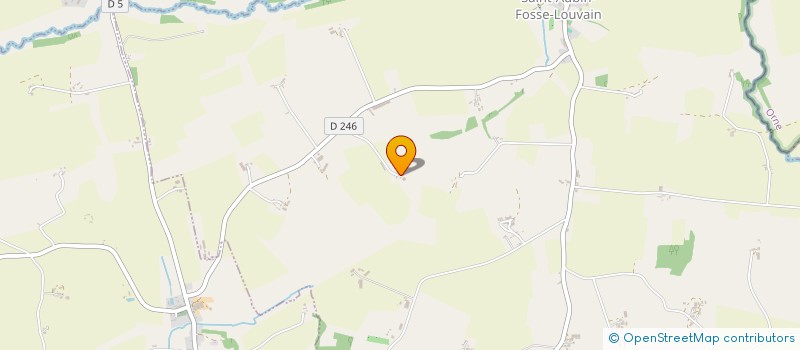 localisation de l'entreprise MONSIEUR GASTON DOUESNEAU  SAINT-AUBIN-FOSSE-LOUVAIN