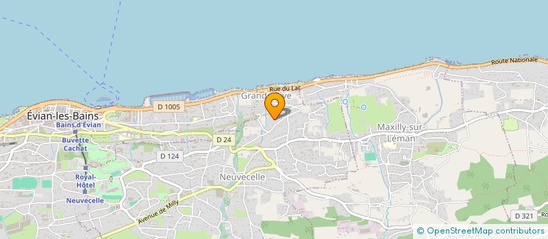 localisation de l'entreprise MONSIEUR GASTON FRANCINA  NEUVECELLE