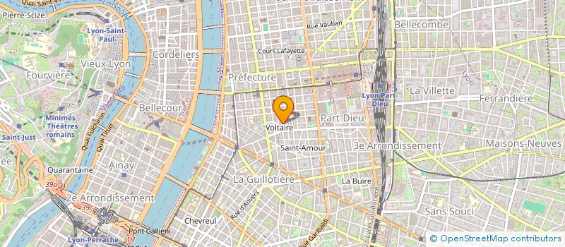 localisation de l'entreprise MONSIEUR GASTON GAILLARD  LYON