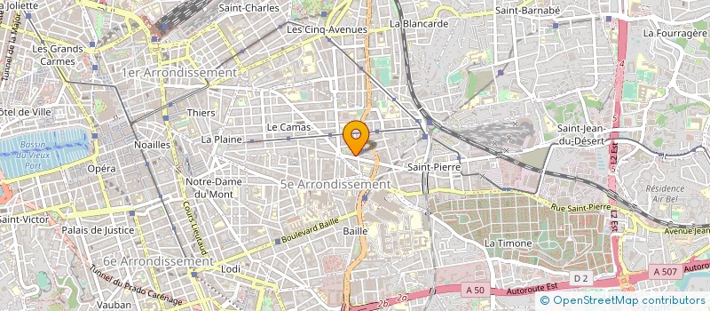 localisation de l'entreprise MONSIEUR GASTON GARCIN à MARSEILLE