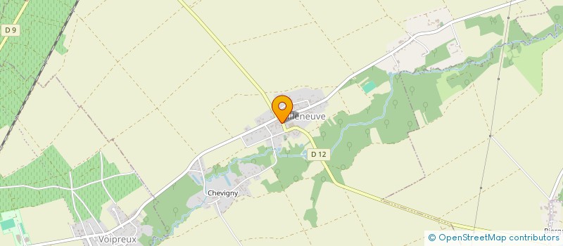 localisation de l'entreprise MONSIEUR GASTON GERARD  VILLENEUVE-RENNEVILLE-CHEVIGNY