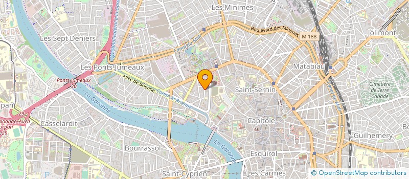 localisation de l'entreprise MONSIEUR GASTON HIM à TOULOUSE