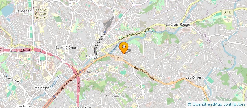 localisation de l'entreprise MONSIEUR GASTON HOAREAU à MARSEILLE