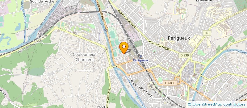 localisation de l'entreprise MONSIEUR GASTON JANA  PERIGUEUX