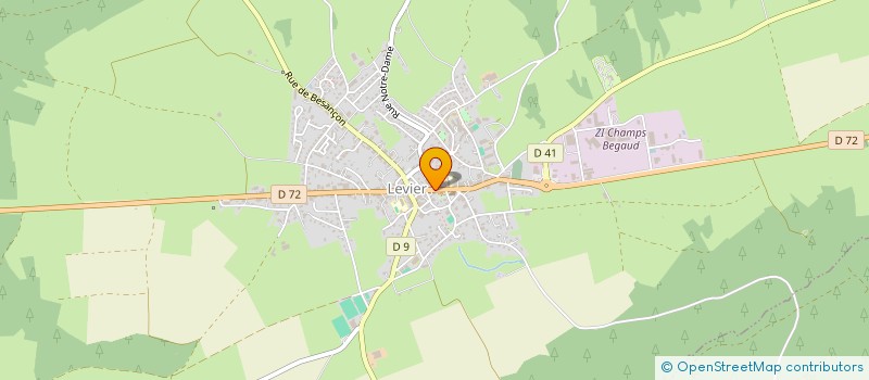 localisation de l'entreprise MONSIEUR GASTON JEANNERET  VILLENEUVE-D'AMONT