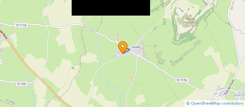 localisation de l'entreprise MONSIEUR GASTON LEDOUX  ALLEREY