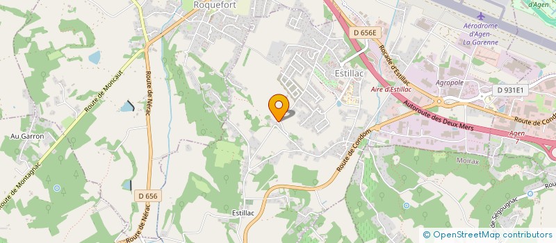 localisation de l'entreprise MONSIEUR GASTON LEFEVRE à ESTILLAC