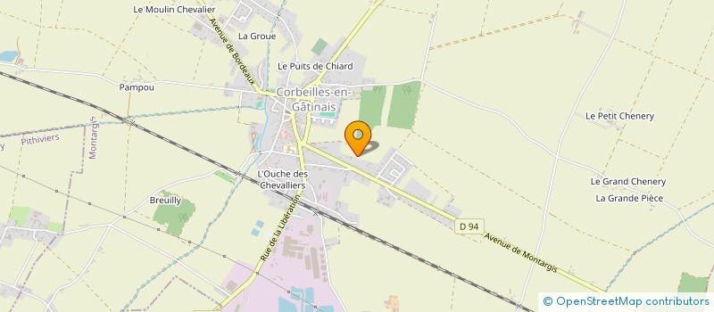 localisation de l'entreprise MONSIEUR GASTON LEQUOY  CORBEILLES
