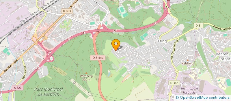 localisation de l'entreprise MONSIEUR GASTON LESCH  TING