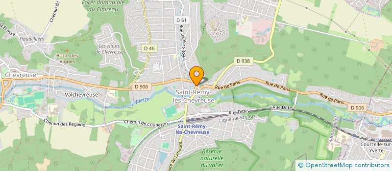 localisation de l'entreprise MONSIEUR GASTON LOPPIN  SAINT-REMY-LES-CHEVREUSE