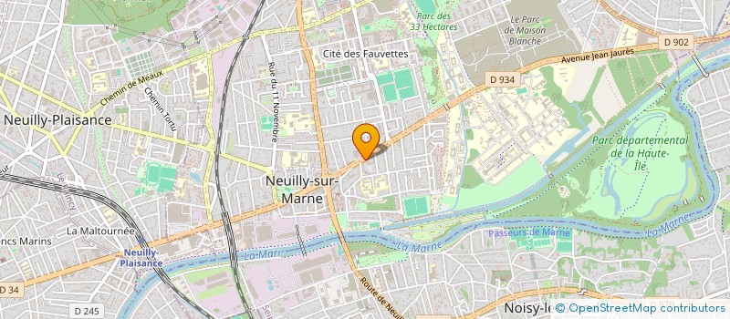 localisation de l'entreprise MONSIEUR GASTON MAHOUNGOU  NEUILLY-SUR-MARNE