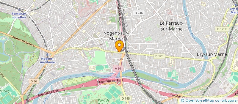 localisation de l'entreprise MONSIEUR GASTON MARCOTTI MUNOZ à VINCENNES
