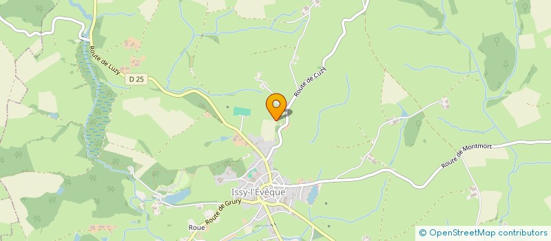 localisation de l'entreprise MONSIEUR GASTON MELLARD  ISSY-L'EVEQUE