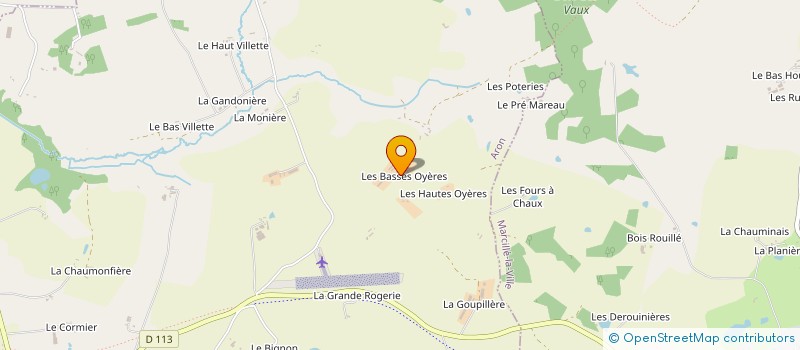 localisation de l'entreprise MONSIEUR GASTON MENAGE à ARON