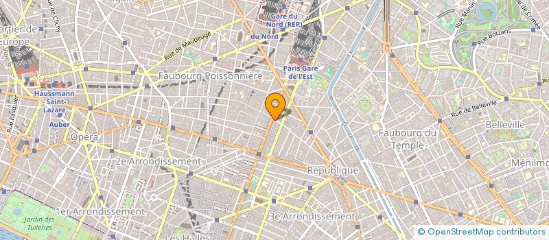 localisation de l'entreprise MONSIEUR GASTON MUTEL à PARIS