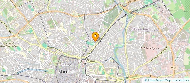 localisation de l'entreprise MONSIEUR GASTON NKOUKA DIENITA  MONTPELLIER