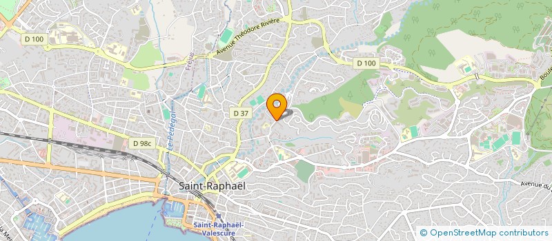 localisation de l'entreprise MONSIEUR GASTON NOVAJKAI  SAINT-RAPHAEL