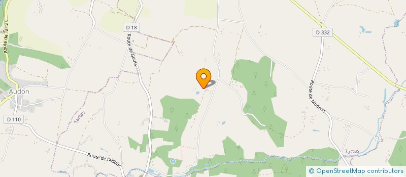 localisation de l'entreprise MONSIEUR GASTON PEYRE  GOUTS