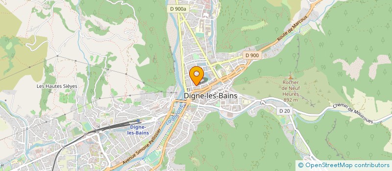 localisation de l'entreprise MONSIEUR GASTON PHILIP à DIGNE-LES-BAINS
