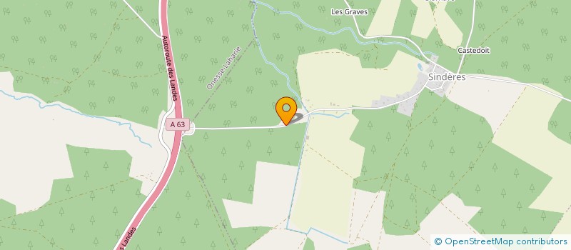 localisation de l'entreprise MONSIEUR GASTON PILLOT  MORCENX-LA-NOUVELLE