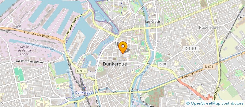 localisation de l'entreprise MONSIEUR GASTON REDREGOO à DUNKERQUE