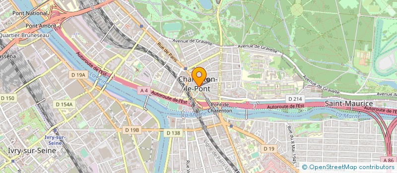 localisation de l'entreprise MONSIEUR GASTON RENOLD à CHARENTON-LE-PONT