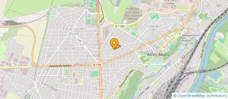 localisation de l'entreprise MONSIEUR GASTON ROBBA à ATHIS-MONS