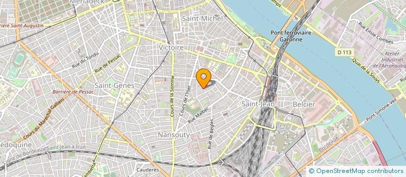 localisation de l'entreprise MONSIEUR GASTON ROBERT à BORDEAUX