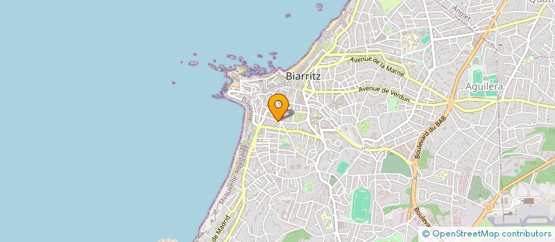 localisation de l'entreprise MONSIEUR GASTON RUSPIL à BIARRITZ