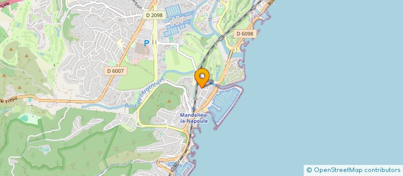 localisation de l'entreprise MONSIEUR GASTON SCLAVENITIS à MANDELIEU-LA-NAPOULE