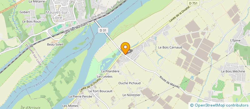 localisation de l'entreprise MONSIEUR GASTON SIMON à DIVATTE-SUR-LOIRE
