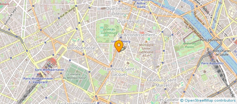 localisation de l'entreprise MONSIEUR GASTON TEITGEN  PARIS