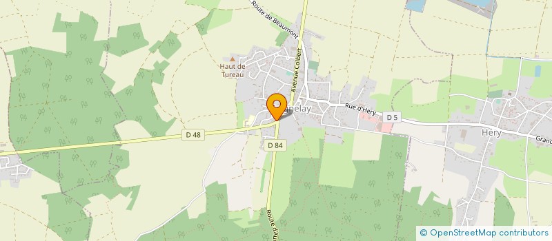 localisation de l'entreprise MONSIEUR GASTON THIBAULT  SEIGNELAY