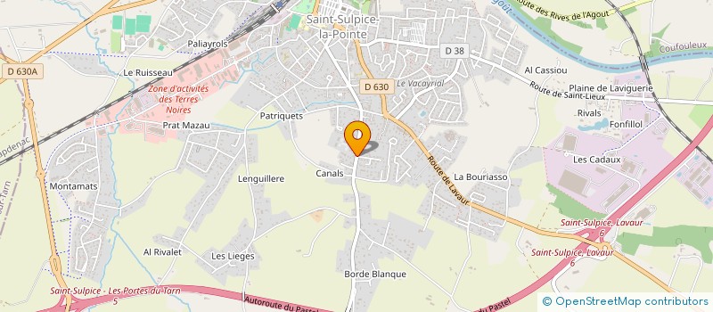 localisation de l'entreprise MONSIEUR GASTONE SARMAN à SAINT-SULPICE-LA-POINTE