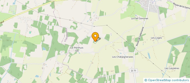 localisation de l'entreprise MONSIEUR GASTONER CHEVRIER à BOIS-DE-CENE
