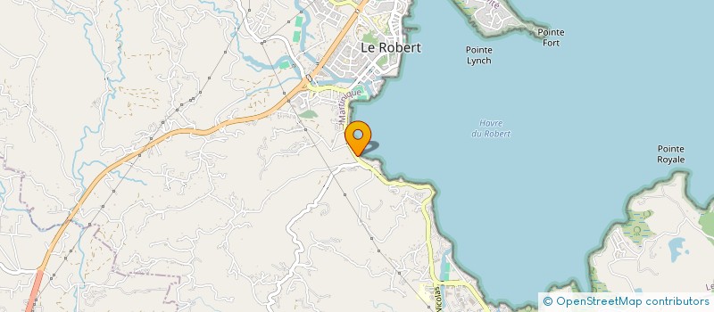 localisation de l'entreprise MONSIEUR GATIEN DAQUIN  LE ROBERT