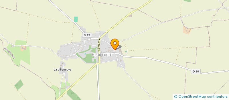 localisation de l'entreprise MONSIEUR GATIEN DELAME LELIEVRE  HEUDICOURT