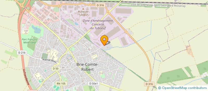 localisation de l'entreprise MONSIEUR GATIEN GALPIN  BRIE-COMTE-ROBERT