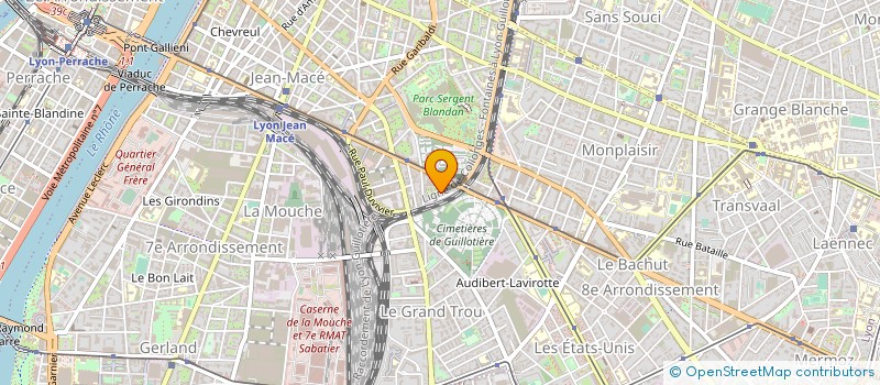 localisation de l'entreprise MONSIEUR GATIEN GUICHERD  LYON